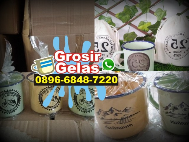 souvenir mug jadul