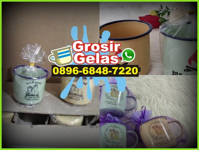 gelas enamel murah
